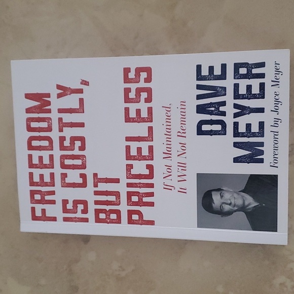**SALE**Dave Meyer Freedom is Costly, but Priceless Book - Picture 1 of 2